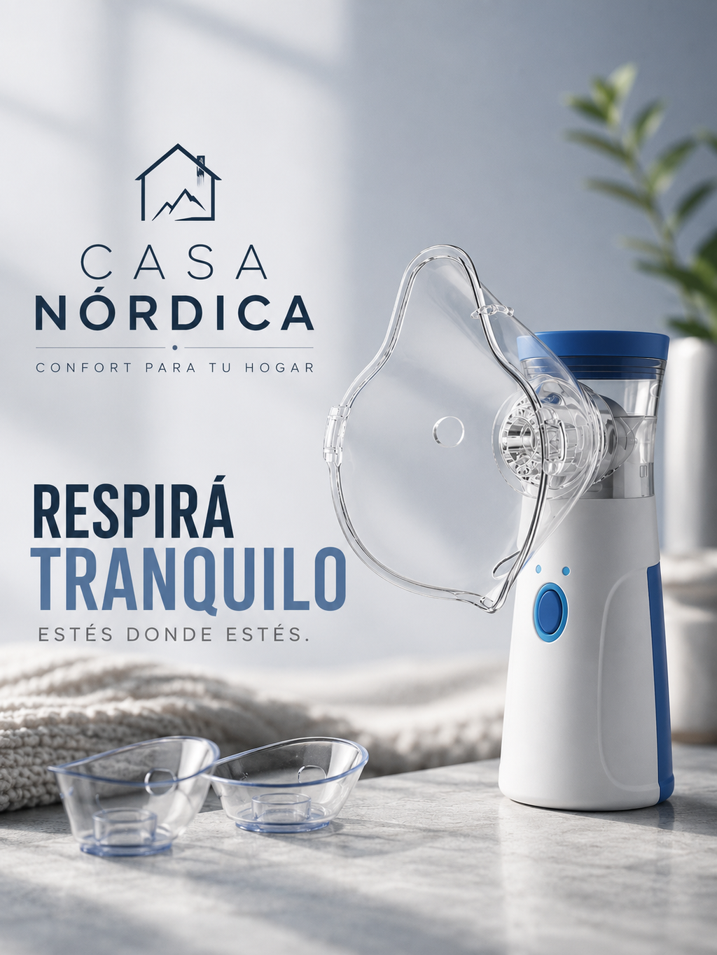 Nebulizador portatil viajero